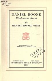 Cover of: Daniel Boone. by Reuben Gold Thwaites