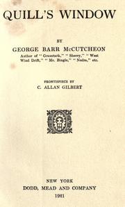 Cover of: Quill's window by George Barr McCutcheon