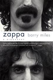 Cover of: Zappa by Barry Miles