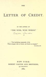 Cover of: The letter of credit
