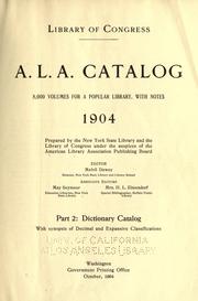 A.L.A. catalog