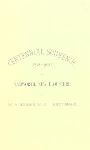 Cover of: Centennial souvenir, 1792-1892.