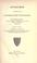 Cover of: Speeches delivered in the Congress of the United States