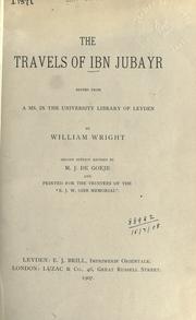 Cover of: Travels of Ibn Jubayr by Muhammad ibn Ahmad Ibn Jubayr