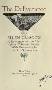 Cover of: The deliverance by Ellen Anderson Gholson Glasgow