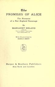 Cover of: The promises of Alice by Margaret Wade Campbell Deland