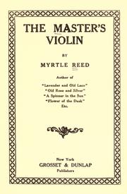 The master's violin by Myrtle Reed