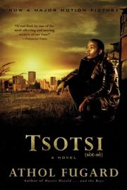 Cover of: Tsotsi by Athol Fugard