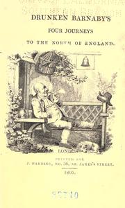 Cover of: Drunken Barnaby's four journeys to the north of England.