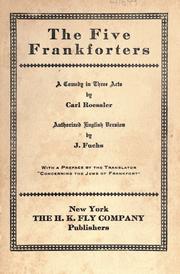 Cover of: five Frankforters