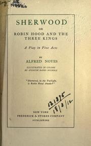 Cover of: Sherwood by Alfred Noyes