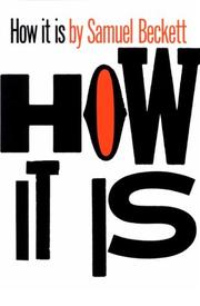 Cover of: How It Is