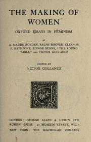 Cover of: The making of women