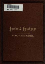 Cover of: An American edition of The treatyse of fysshynge wyth an angle by Juliana Berners