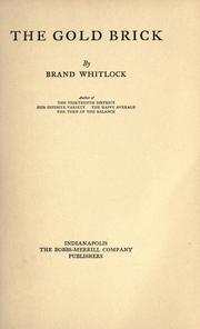 Cover of: The gold brick