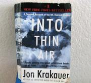 Cover of: Into Thin Air by Jon Krakauer