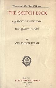Cover of: The sketch book. by Washington Irving