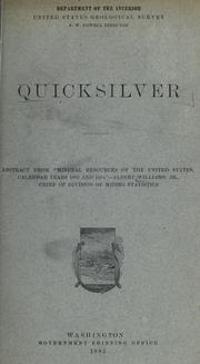 Cover of: Quicksilver. by Williams, Albert