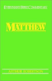 Cover of: Matthew