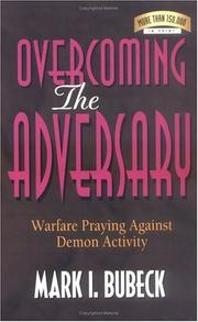 Cover of: Overcoming the Adversary by Mark I. Bubeck