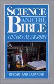 Cover of: Science and the Bible