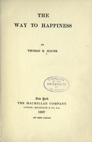 Cover of: The way to happiness