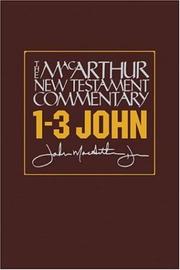 Cover of: 1-3 John | John MacArthur