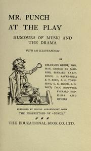 Cover of: Mr. Punch at the play by with 140 illustrations / by Charles Keene [et al.].