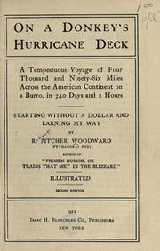 On a donkey's hurricane deck by R. Pitcher Woodward