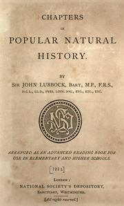 Cover of: Chapters in popular natural history.