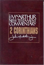 Cover of: 2 Corinthians (MacArthur New Testament Commentary Series) by John MacArthur