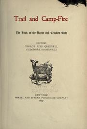 Cover of: Trail and camp-fire by George Bird Grinnell