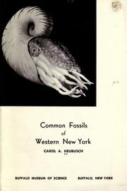 Common fossils of western New York by Carol A. Heubusch