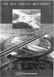 Cover of: M25 orbital motorway