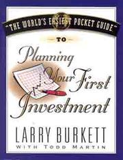 Cover of: World's Easiest Pocket Guide To Planning Your First Investment