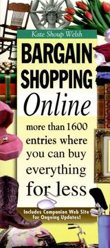 Cover of: Bargain shopping online