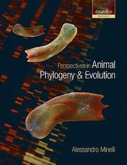 Cover of: Perspectives in animal phylogeny and evolution by Alessandro Minelli