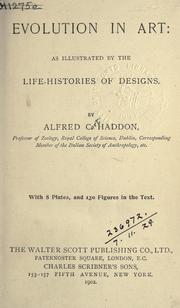 Cover of: Evolution in art by Alfred C. Haddon