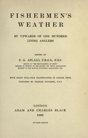 Cover of: Fishermen's weather by Frederick G. Aflalo