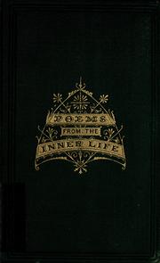 Cover of: Poems from the inner life by Elizabeth Doten