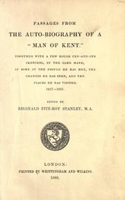 Passages from the auto-biography of a "man of Kent" by Robert Cowtan