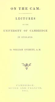 Cover of: On the Cam. by William Everett