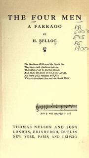 Cover of: The  four men by Hilaire Belloc