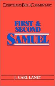 Cover of: First and second Samuel