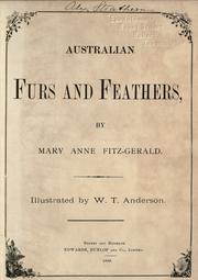 Cover of: Australian furs and feathers