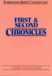 Cover of: First and second Chronicles