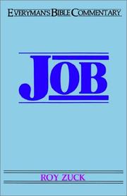 Cover of: Job by Roy B. Zuck
