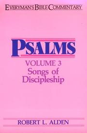 Cover of: Psalms Songs of Discipleship (Psalms) by Robert Alden