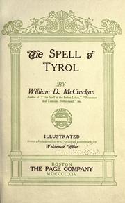 Cover of: The spell of Tyrol.
