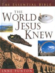 Cover of: The Essential Guide to the World Jesus Knew (Essential Bible Reference Library)